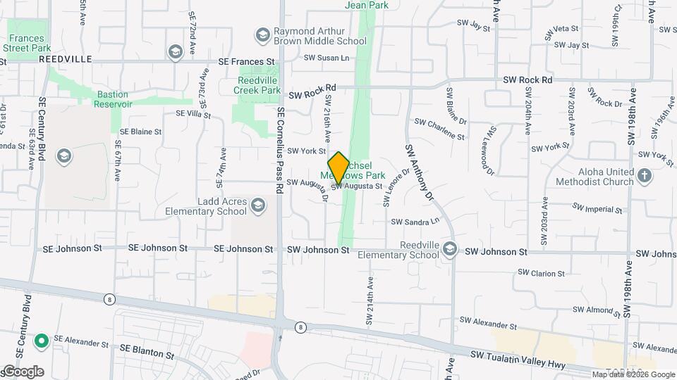 21560 SW Augusta St Map and Location Details