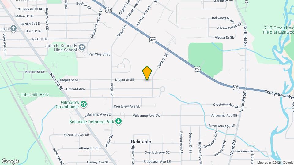 3338 Draper St SE Map and Location Details