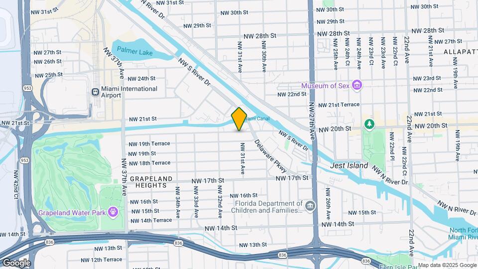 3060 NW 20th St Map and Location Details