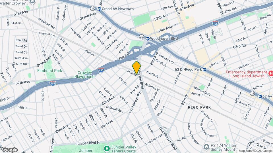 ELIOT AVENUE, Unit D Mapa y Detalles de la Ubicación