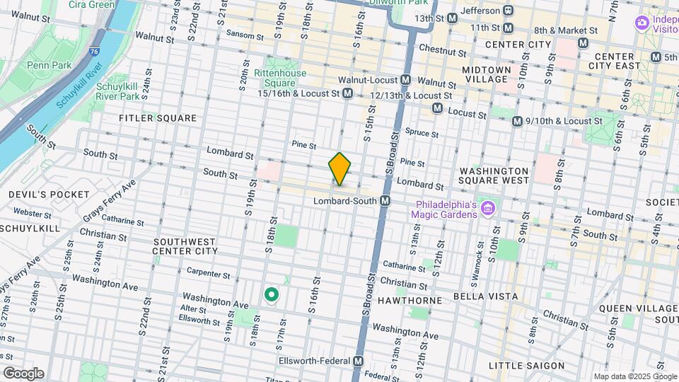 1537 South St Map and Location Details
