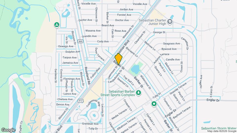 945 Clearmont St Map and Location Details