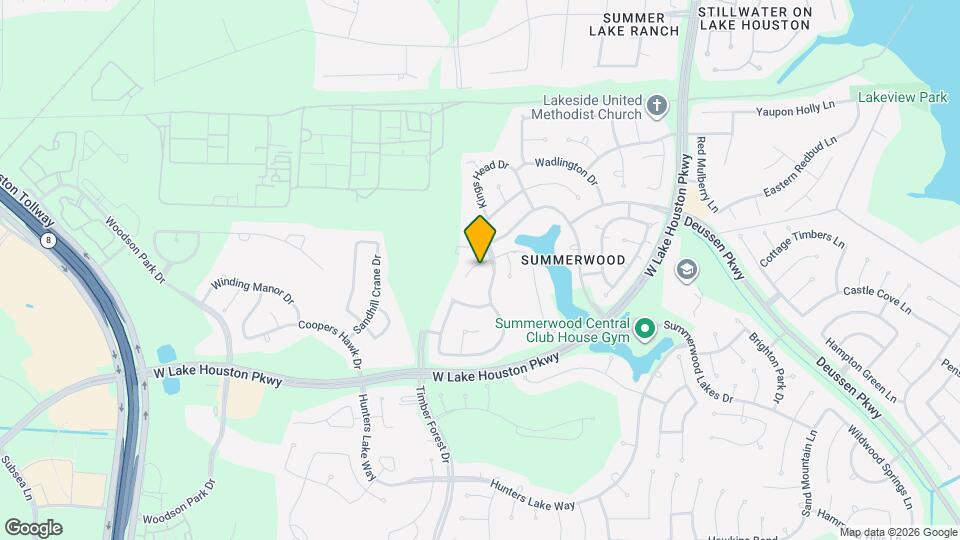 14411 Chartley Falls Dr Map and Location Details