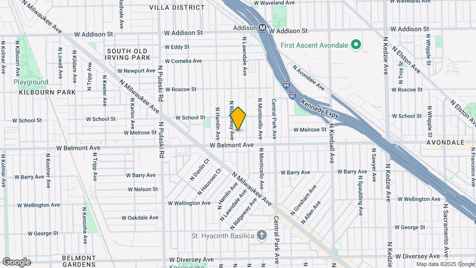 3225 N Ridgeway Ave Map and Location Details