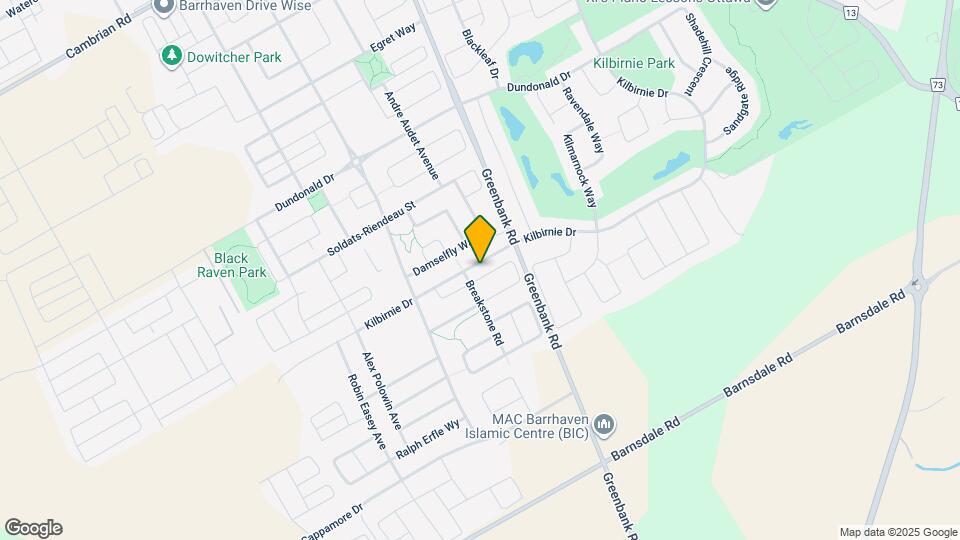 887 Kilbirnie Dr Map and Location Details