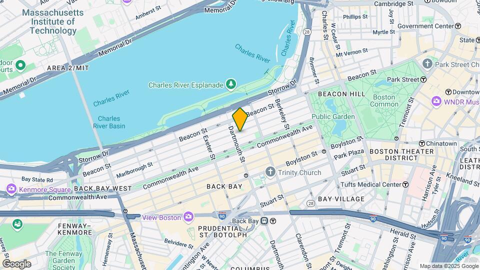144 Marlborough St, Unit 1 Mapa y Detalles de la Ubicación