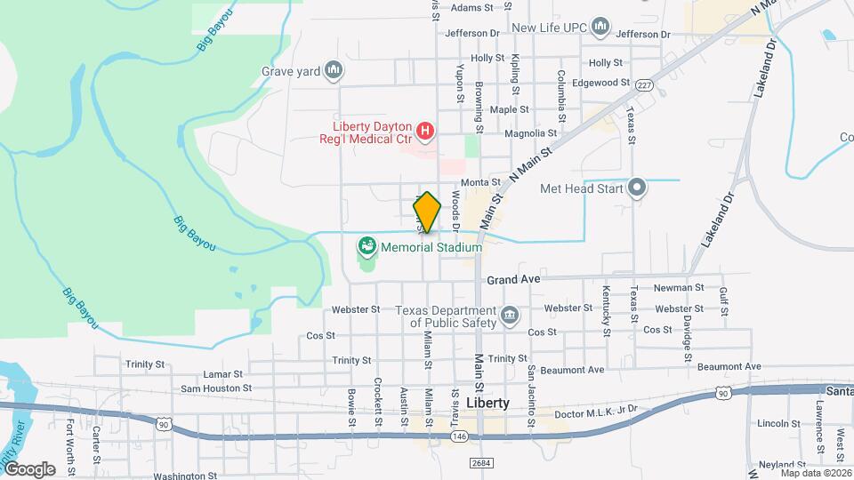 946 Milam St Map and Location Details