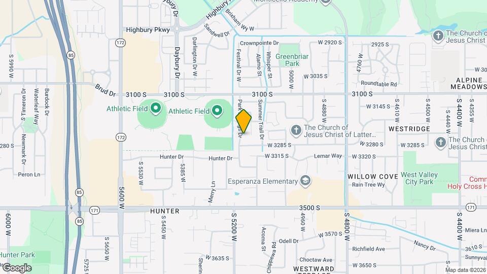 3257 Park Springs Dr Map and Location Details