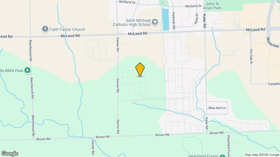 8652 Pawpaw Ln Map and Location Details