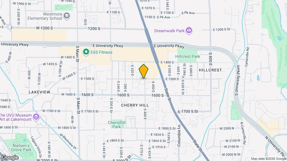 388 E 1500 S Map and Location Details