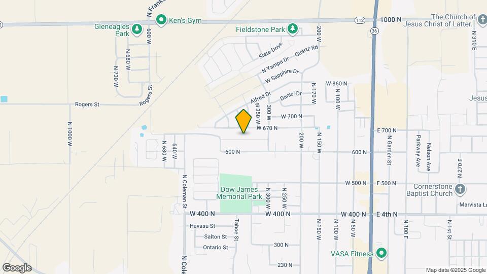 404 W 630 N Map and Location Details