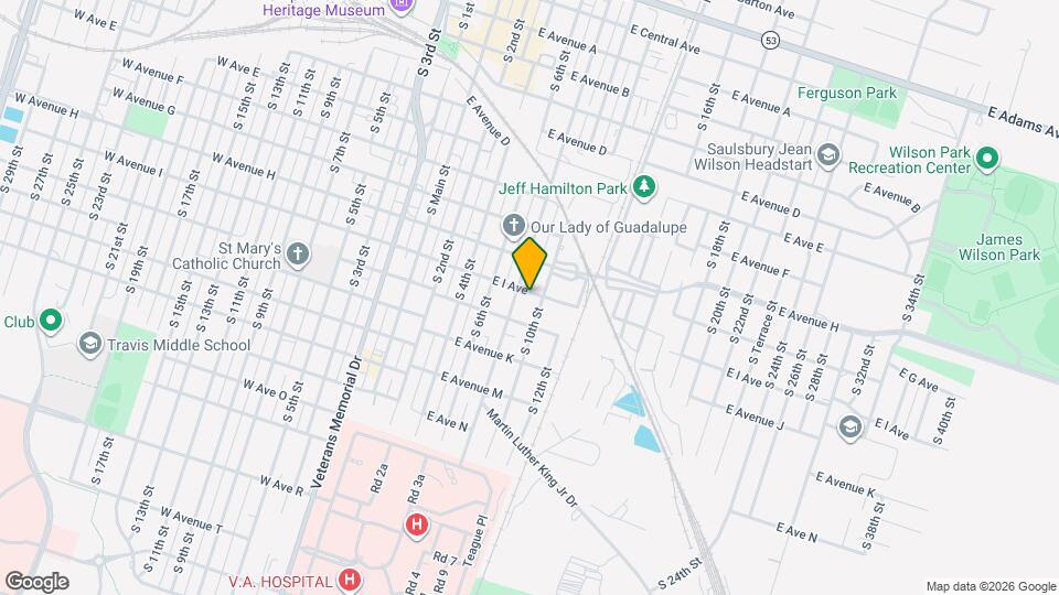908 S 10th St Mapa y Detalles de la Ubicación