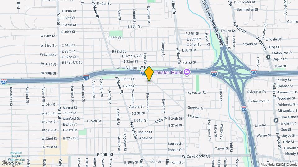 1003 E 28th St Map and Location Details