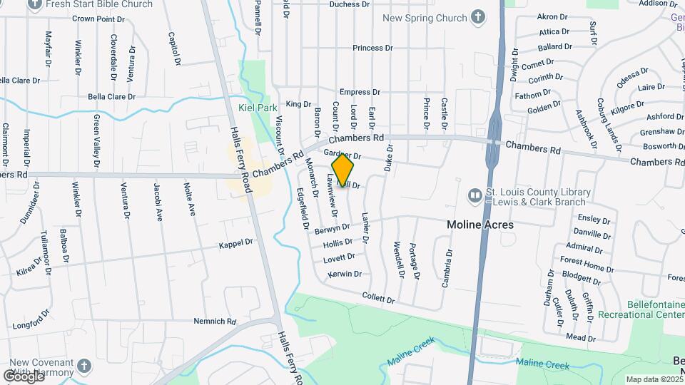 9935 Ashmont Dr Map and Location Details