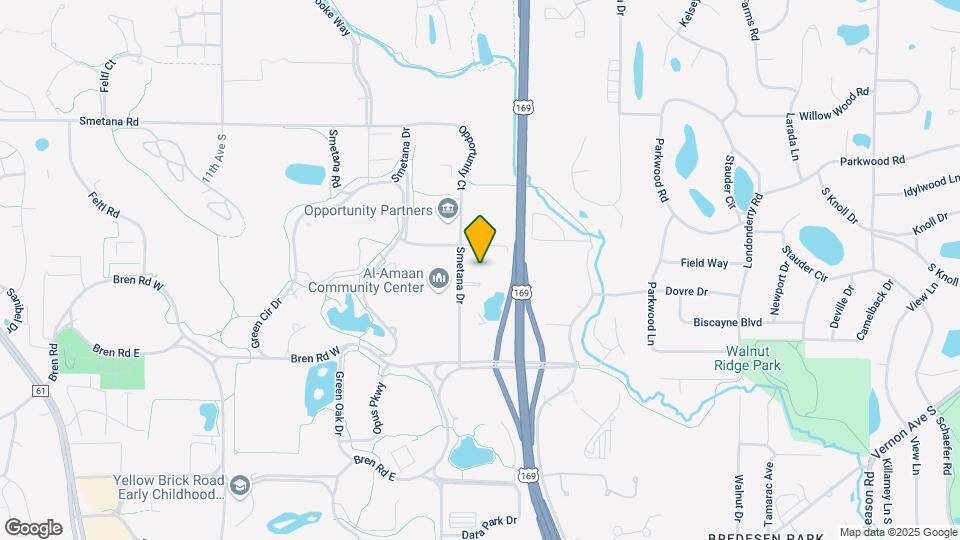 5601 Smetana Drive Map and Location Details