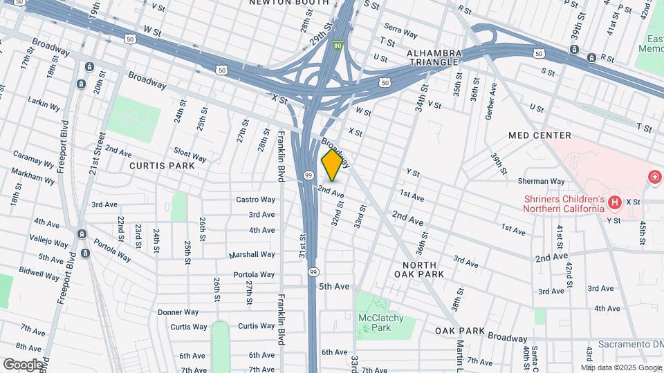 3123 2nd Ave Map and Location Details