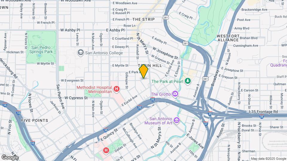 706 E Evergreen Ct Map and Location Details