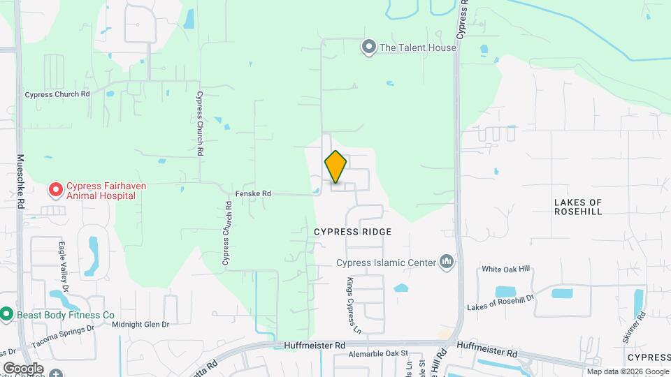 16310 Chandler Ridge Ln Map and Location Details