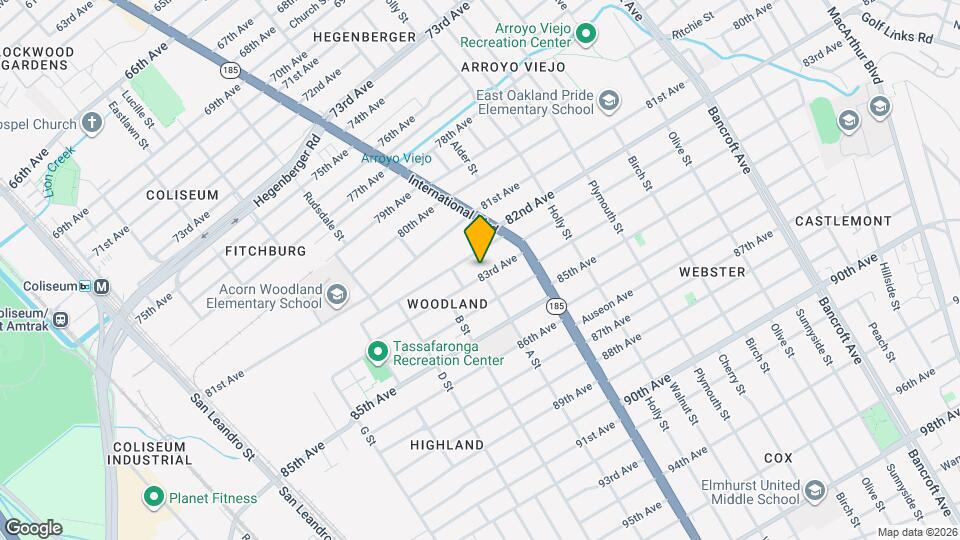 1293 83rd Ave, Unit 1291 Mapa y Detalles de la Ubicación