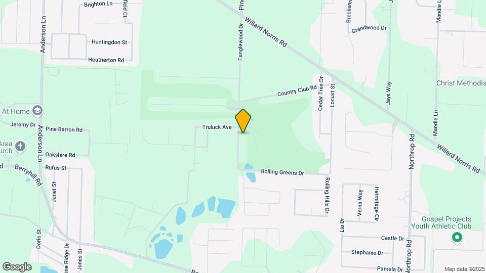 5864 Tanglewood Dr Map and Location Details