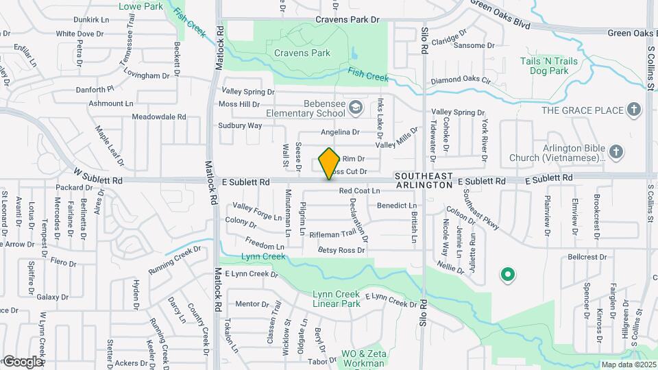 421 Red Coat Ln Map and Location Details