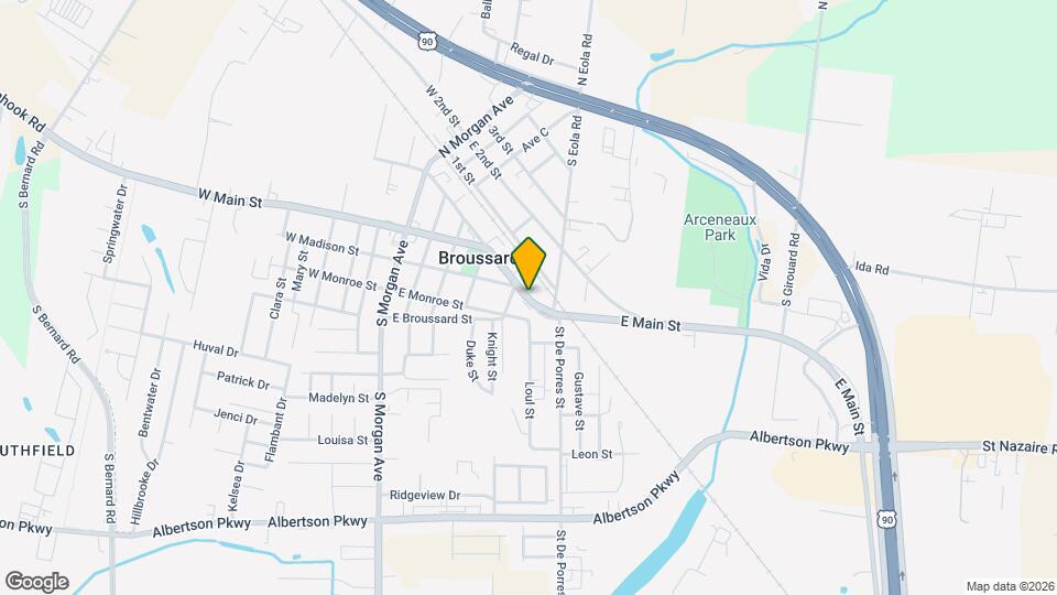 505 E Main St Map and Location Details