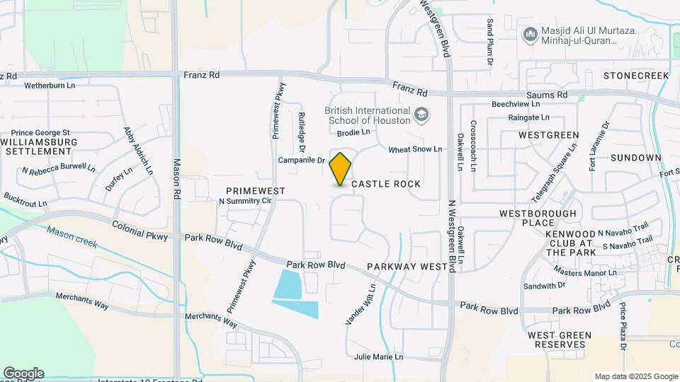 2111 Wildbrook Canyon Ln Map and Location Details