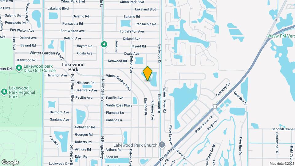 5814 Killarney Ave Map and Location Details