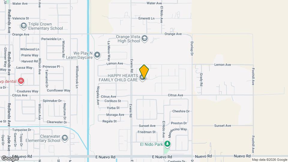 1235 Allegra Dr Map and Location Details