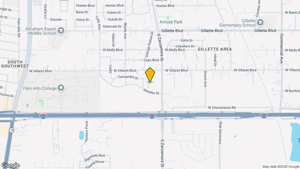 9514 Veronica St Map and Location Details