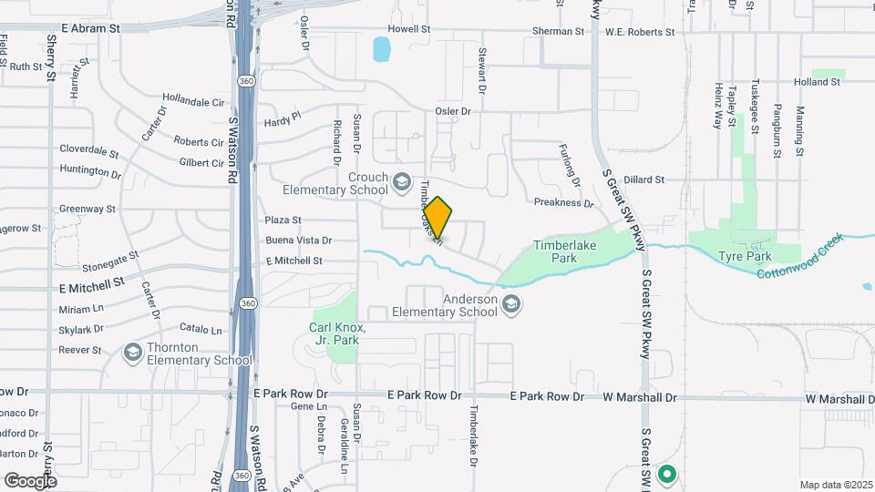 900 Timber Oaks Ln Map and Location Details