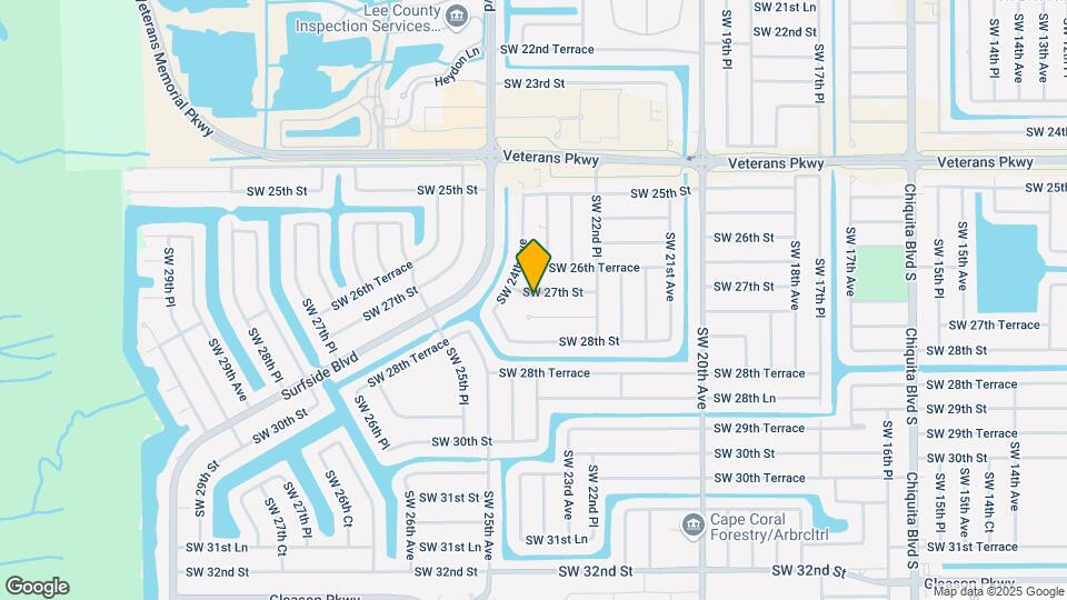 2322 SW 27th St Map and Location Details