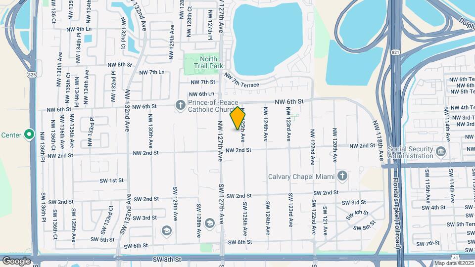 290 NW 125th Ave Map and Location Details