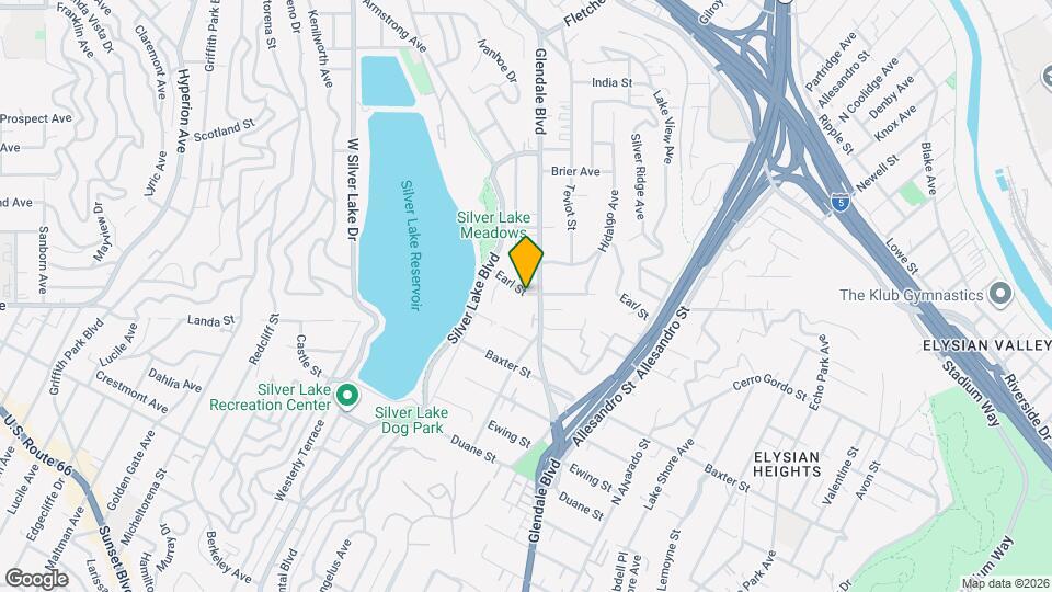 2249 Glendale Blvd Map and Location Details