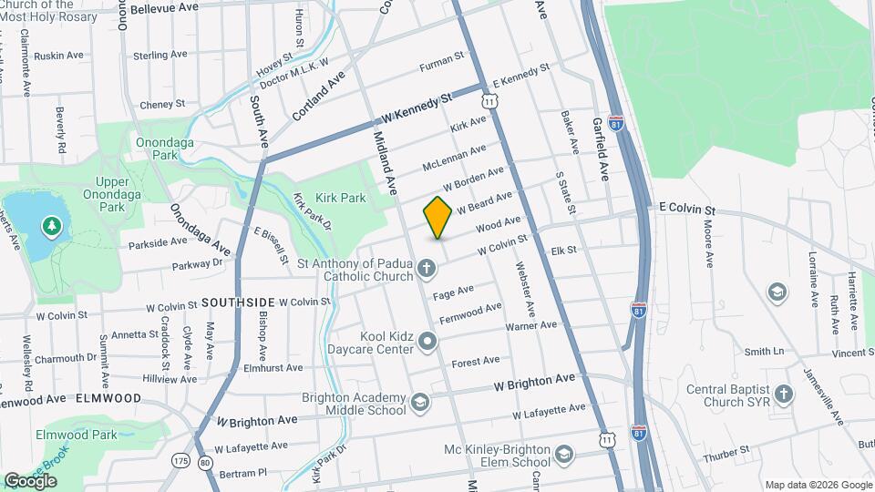 112-114 Mark Ave Map and Location Details