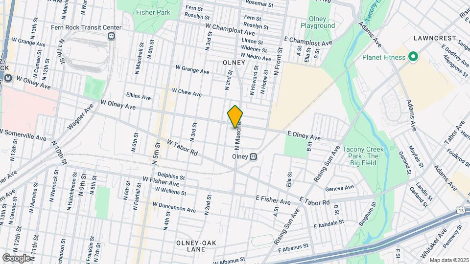 5526 N Mascher St Map and Location Details