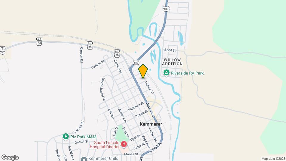 509 Lignite St Map and Location Details