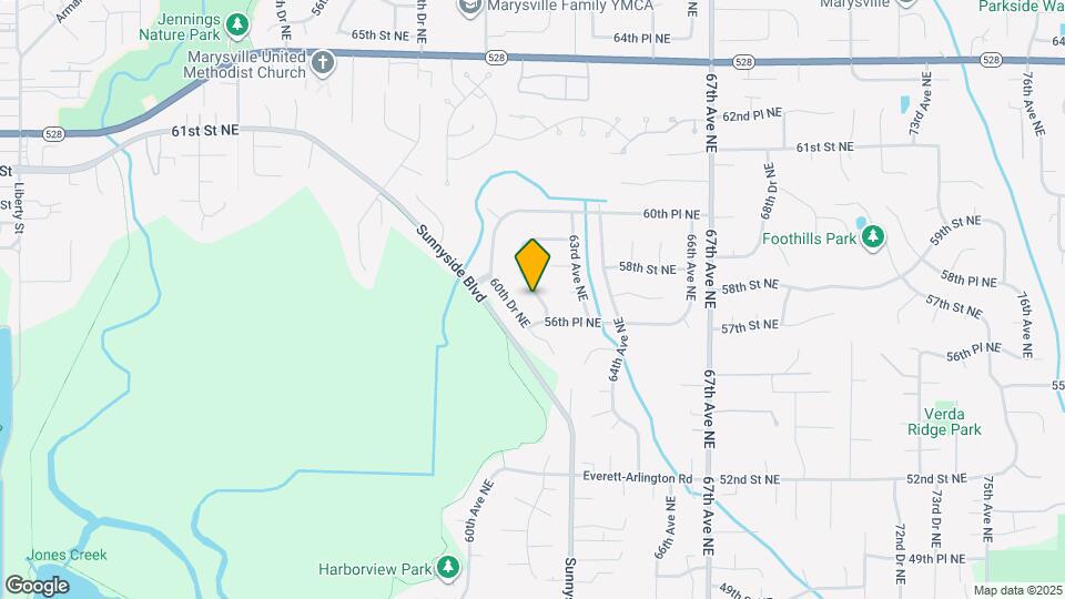 5704 61st Dr NE Map and Location Details