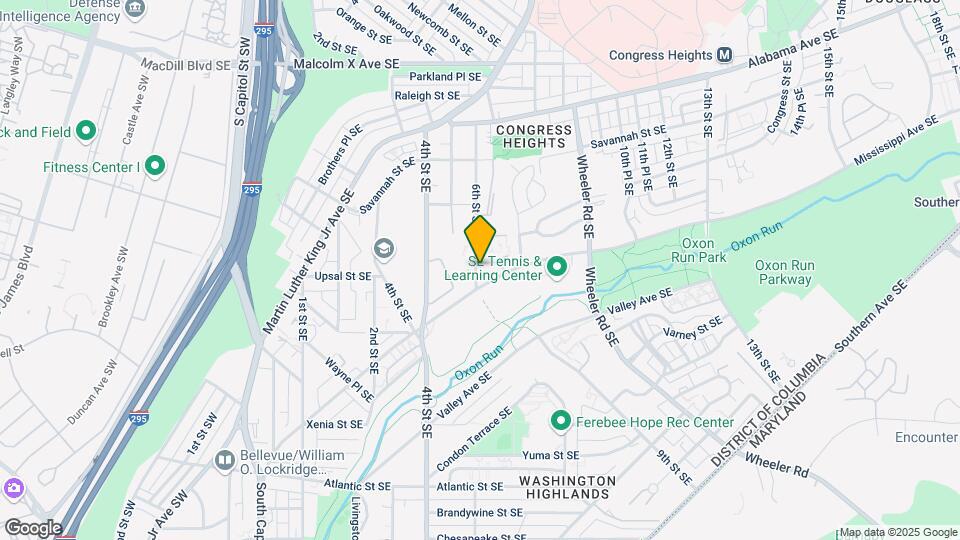 Meadowbrook Run Map and Location Details