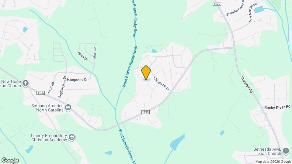 160 Twin River Dr Mapa y Detalles de la Ubicación