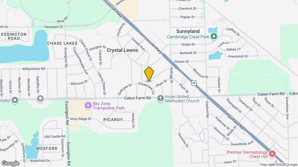 2524 Golfview Dr Map and Location Details