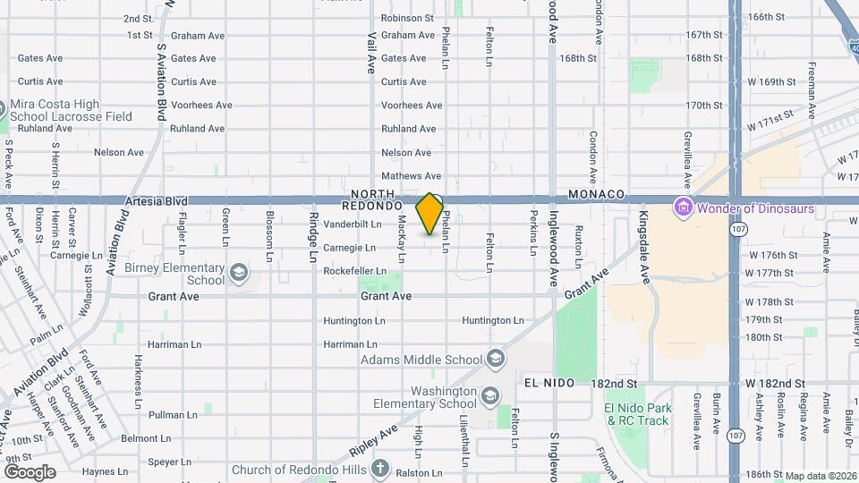 2415 Carnegie Ln Map and Location Details