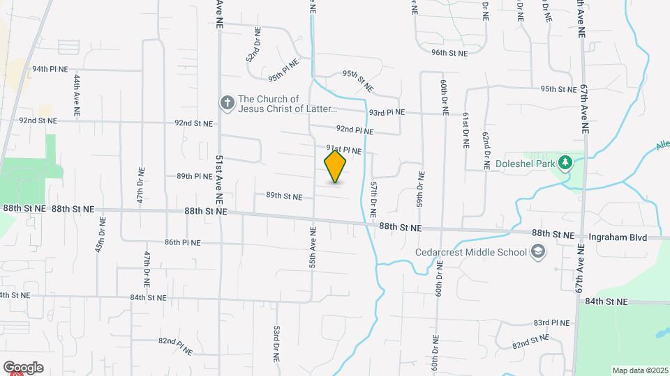 5624 89th Avenue NE Map and Location Details