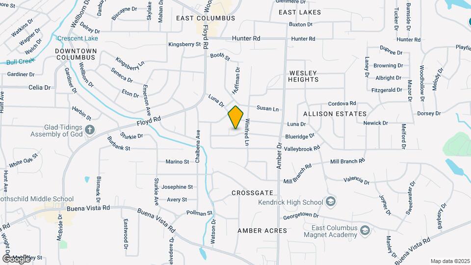 5621 Blueridge Dr Map and Location Details