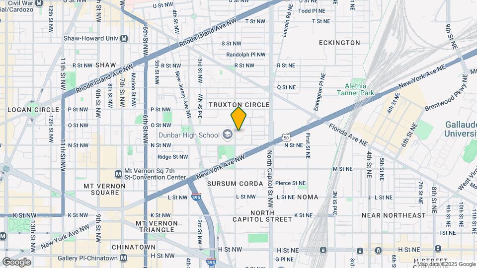 1327 1st St NW Map and Location Details