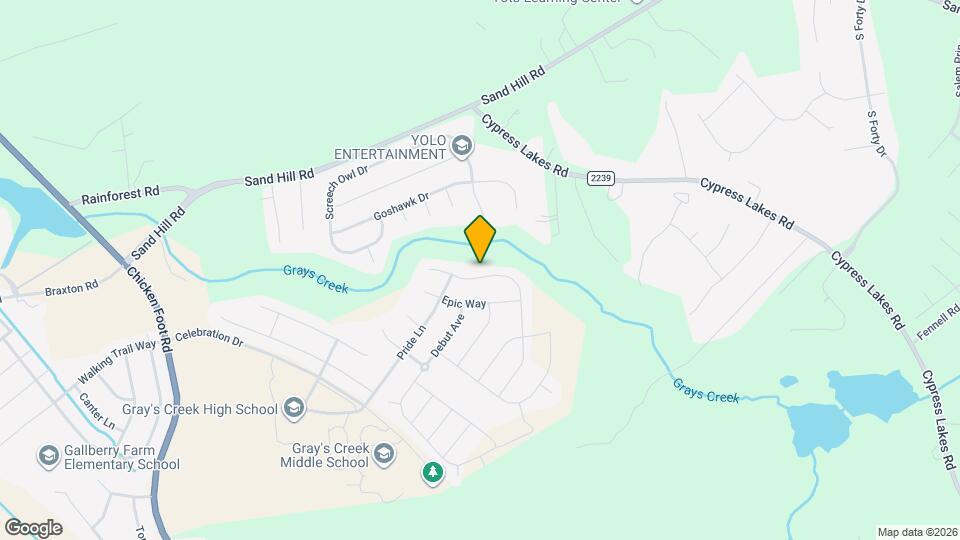 1437 Vergeland Dr Map and Location Details