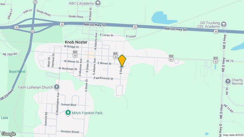 206 S Bagby St Mapa y Detalles de la Ubicación