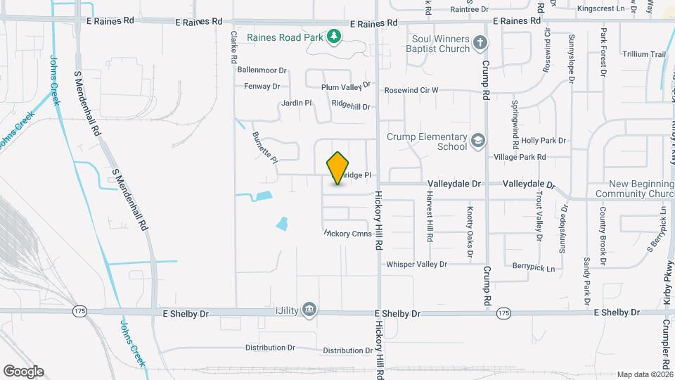 5840 Hickory Shadow Ln Map and Location Details