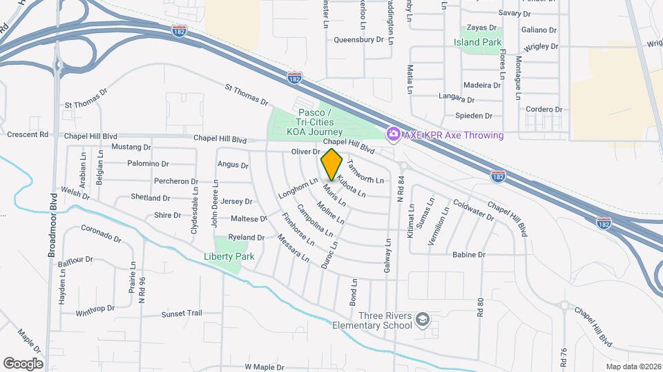 4535 Muris Ln Map and Location Details
