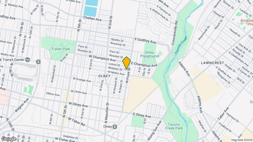 102 Widener St Map and Location Details